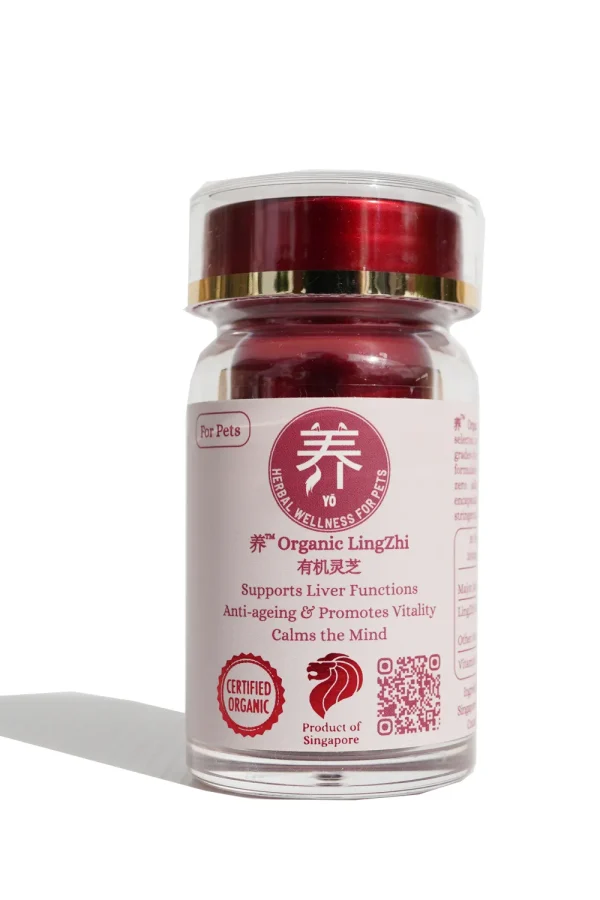 养™ Yo Organic Lingzhi 有机灵芝 for Pets (30 Vege Capsules)