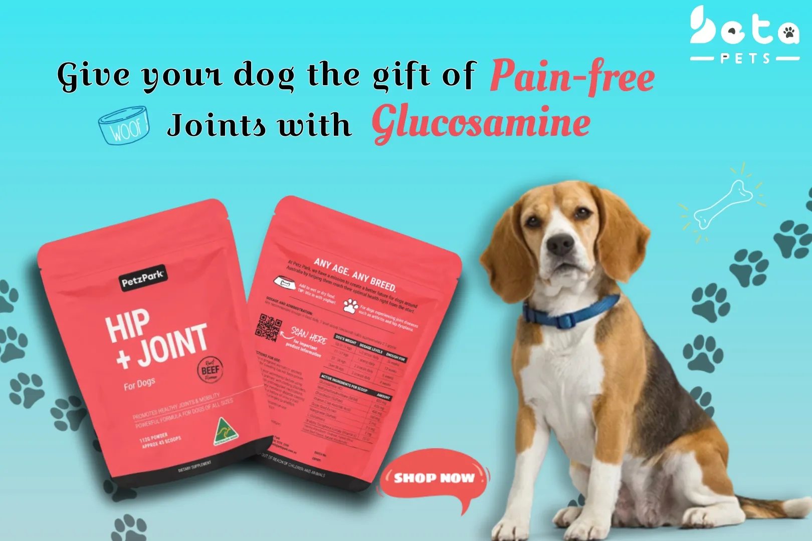 Read more about the article Glucosamine: A Natural Solution for Arthritis and Hip Dysplasia in Dogs