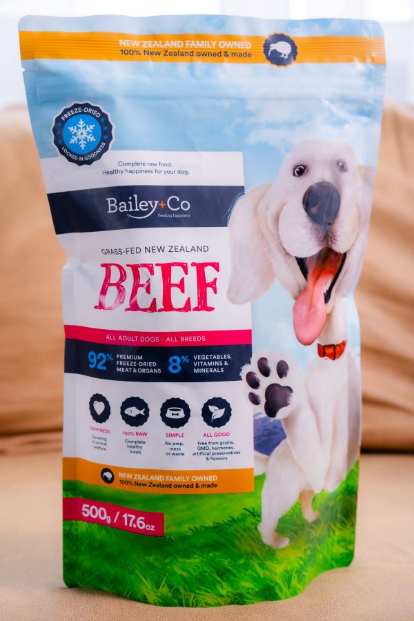 Bailey Co Beef Freeze Dried Meal 500g/1.2kg/3.6kg