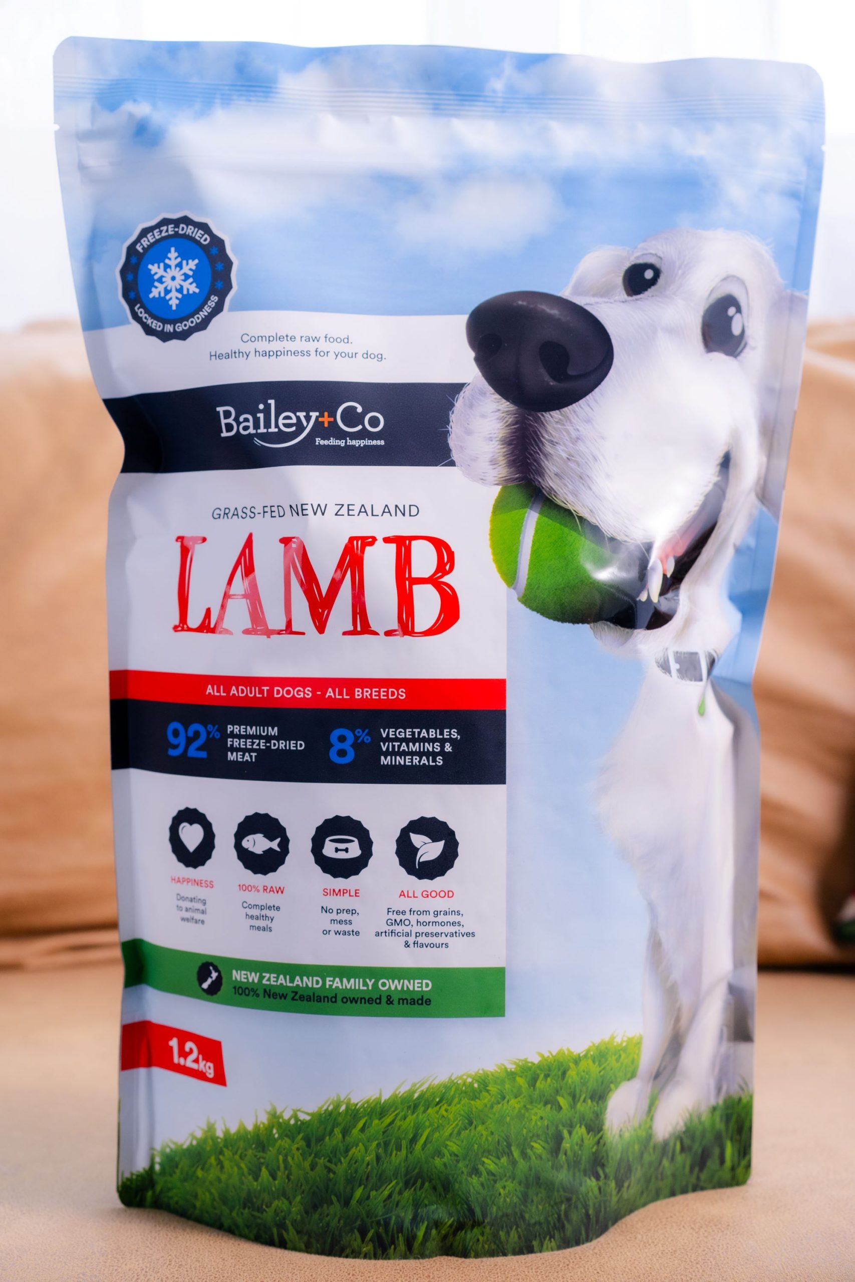 Lamb Freeze Dried Dog Diet 500g/1.2kg/3.6kg - Image 4