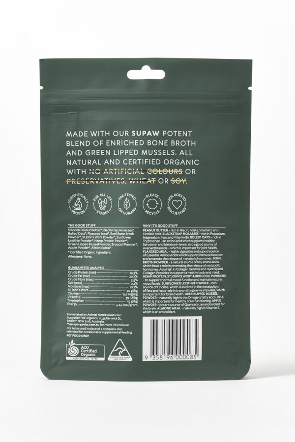 Australian Pet Organics Calm Support Treats 150g