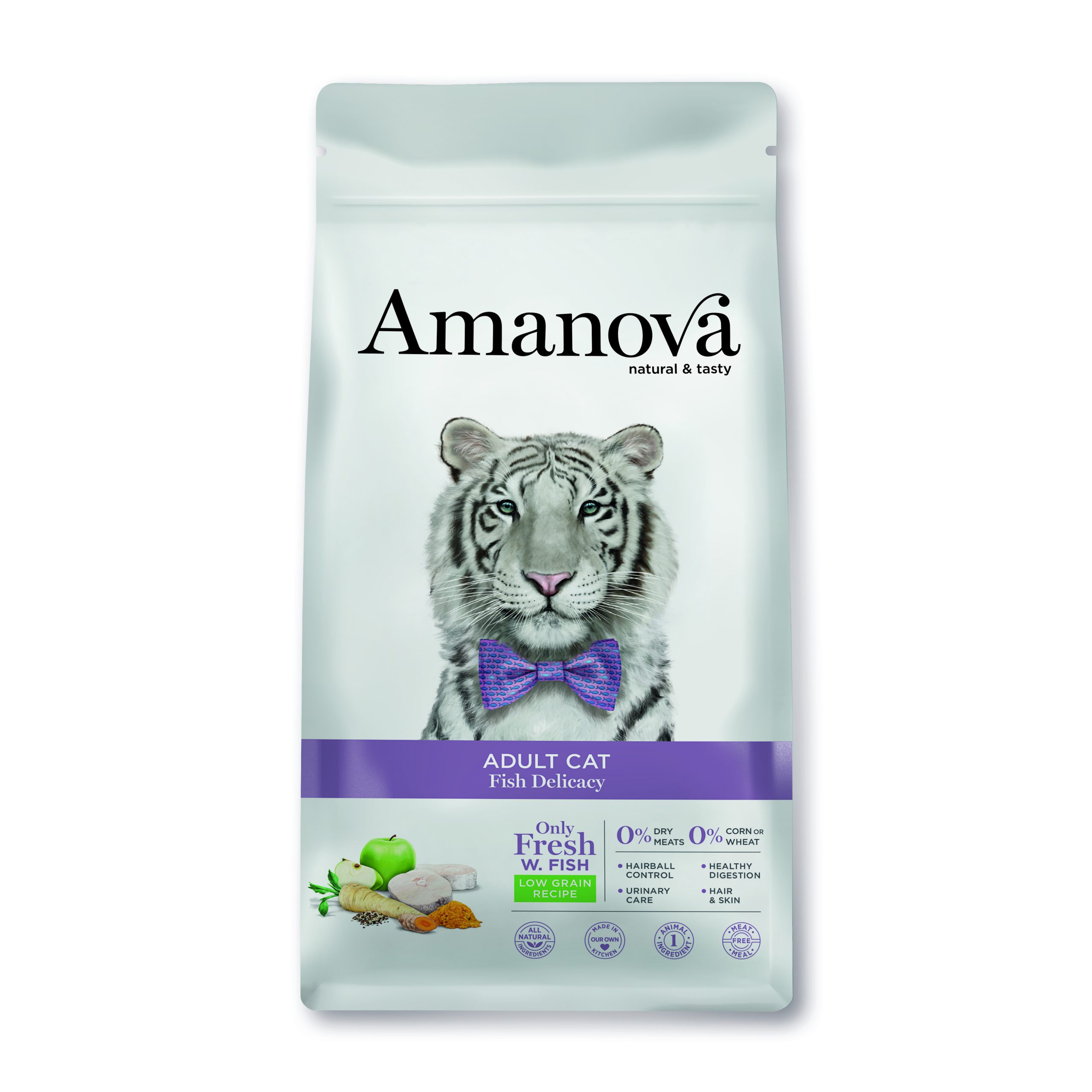 Amanova Cat Adult White Fish 1.5 kg